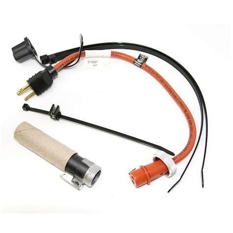 engine block heater for skid steer|7328972 block heater kit.